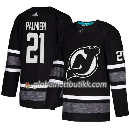 New Jersey Devils Hockeydrakt Kyle Palmieri 21 Svart 2019 NHL All-Star Adidas Authentic - Herre